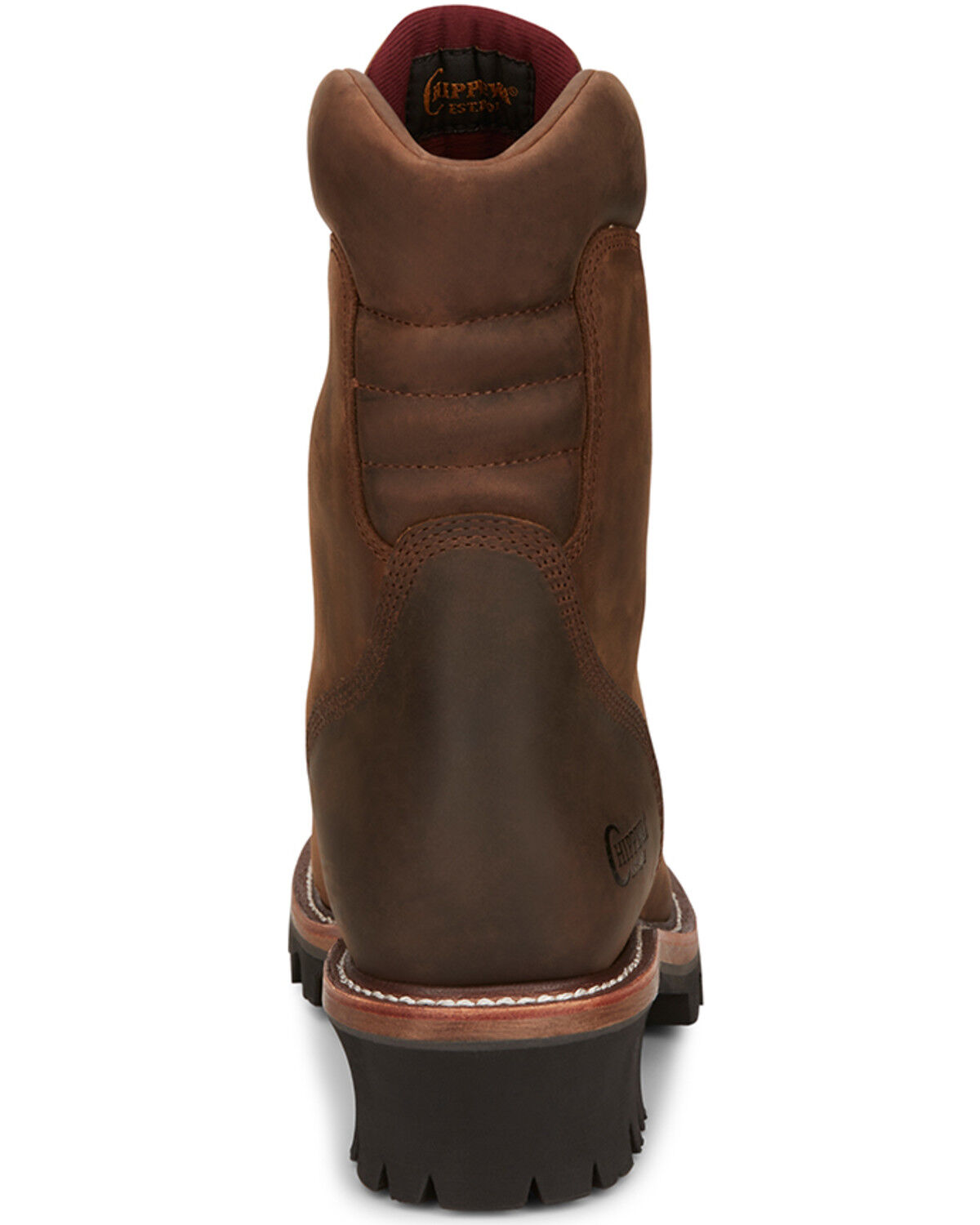 Image #5 - Chippewa Men's Super DNA 9" Waterproof Logger Work Boots - Soft Toe, Brown, hi-res