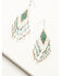 Image #1 - Idyllwind Women's Blanco River Beaded Earrings, White, hi-res