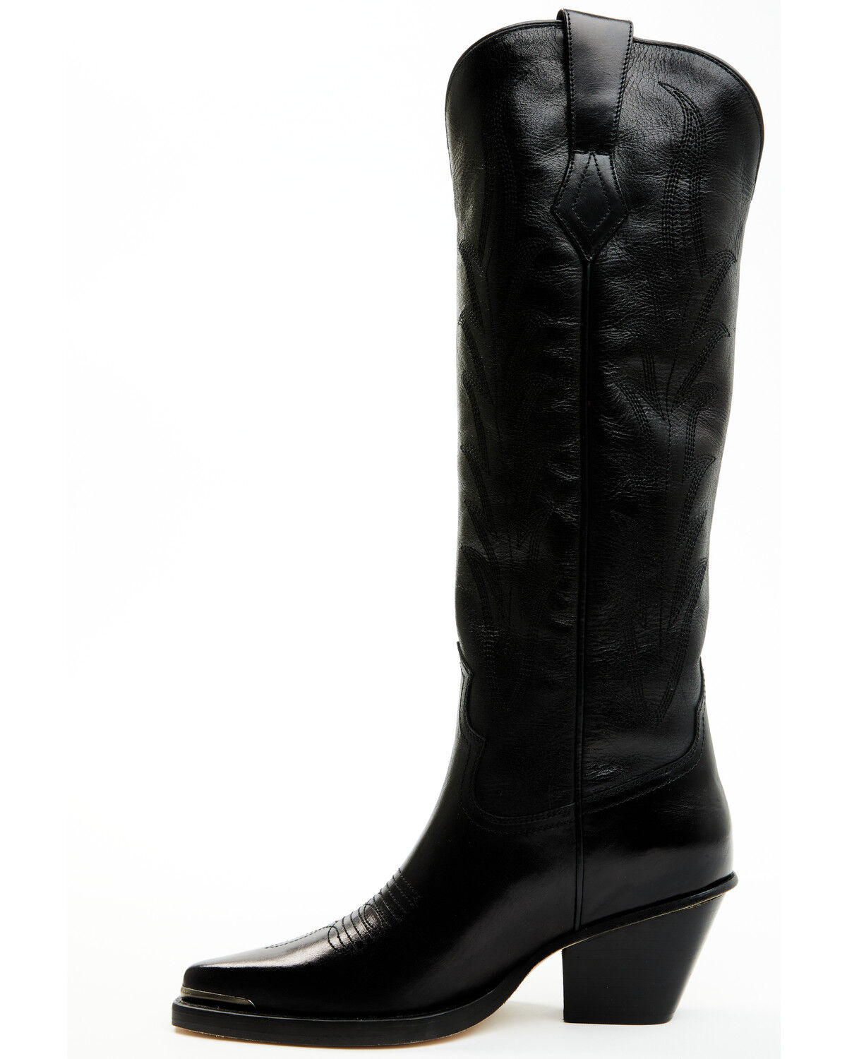 Image #3 - Wonderwest Women's Estilo Tall Western Boots - Snip Toe, Black, hi-res