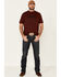 Levi's Men's Crimson Batwing Logo Graphic T-Shirt , Dark Red, hi-res