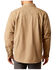 Image #2 - Ariat Men's Rebar Canvas Long Sleeve Snap Shirt Jacket, Beige, hi-res