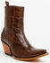 Image #1 - Ariat Women's Jade Western Booties - Snip Toe, Brown, hi-res