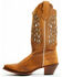 Laredo Women's Eagle Cut-Out Western Boots - Snip Toe, Honey, hi-res