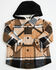 Image #1 - Urban Republic Toddler Boys' Plaid Print Shirt Jacket, Multi, hi-res