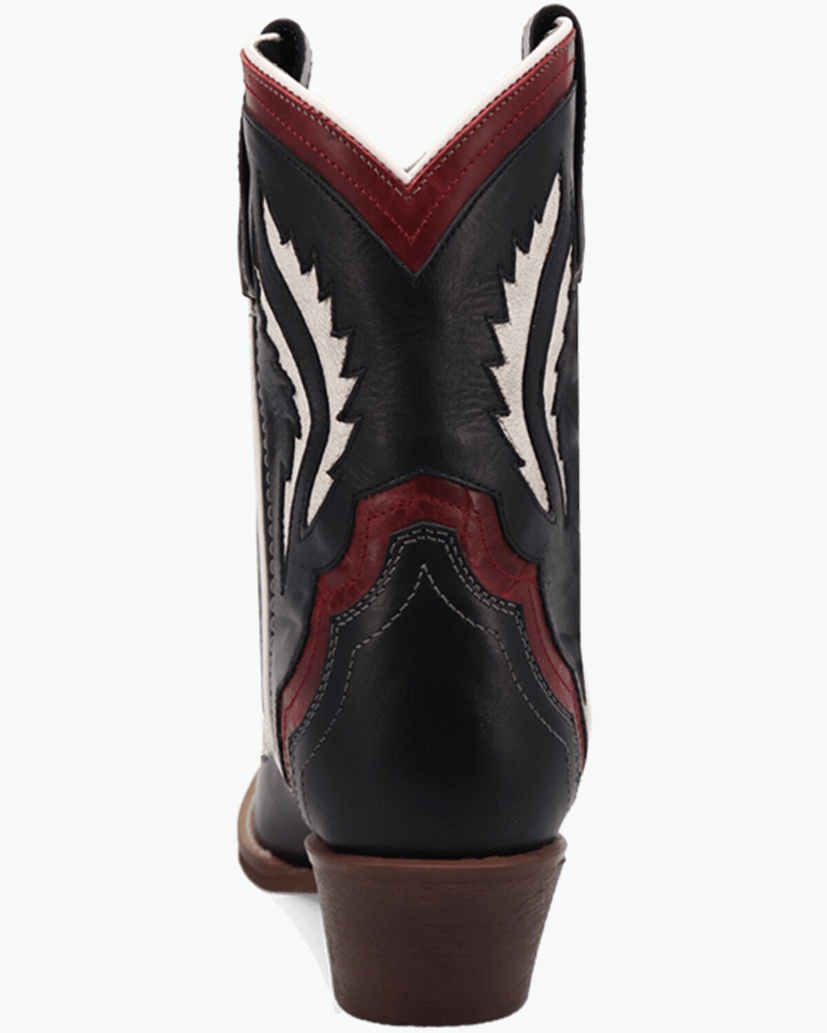Image #5 - Laredo Women's Wrenly Western Booties - Snip Toe, Black, hi-res