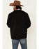 Cripple Creek Men's Black Nylon CC Barn Coat , Black, hi-res