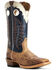 Ariat Men's Wildstock Real Deal Western Boots - Wide Square Toe, Brown, hi-res