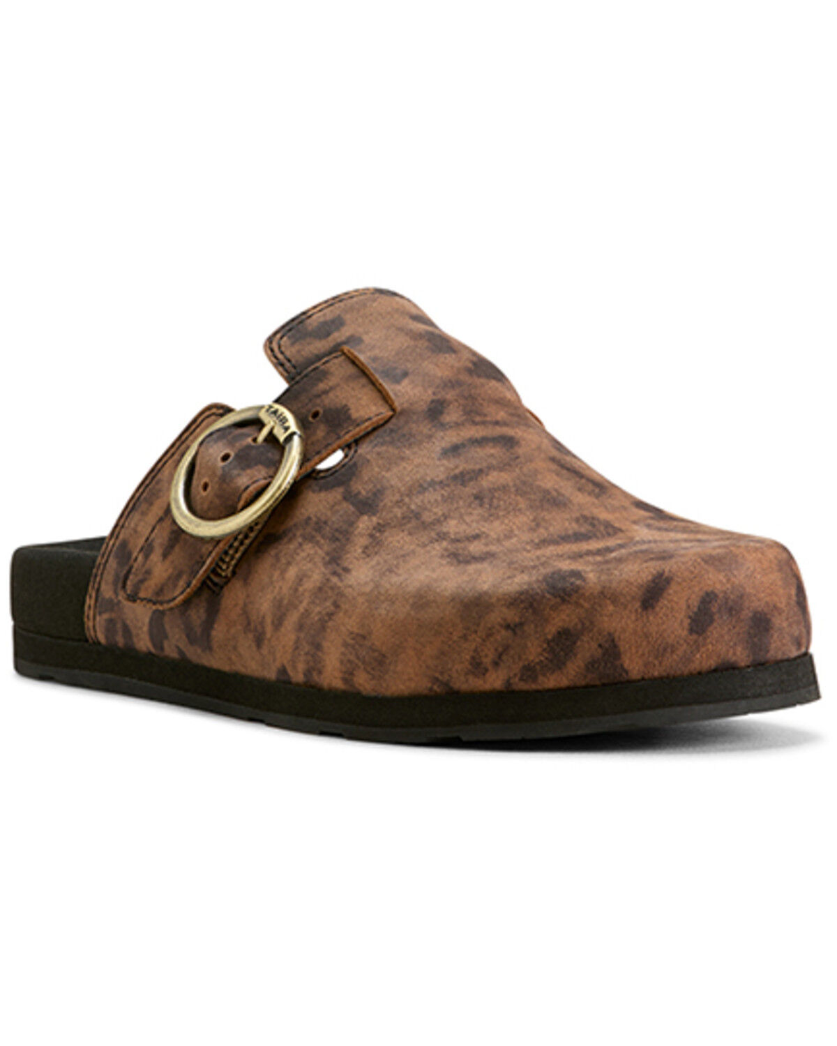 Image #1 - Ariat Women's Country Mule Shoes, Leopard, hi-res