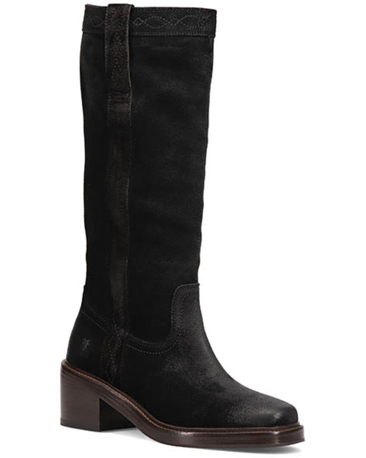 Image #1 - Frye Women's Kate Pull-On Boots - Square Toe, Black, hi-res