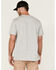 Image #4 - Hawx Men's Camo Logo Graphic Work T-Shirt , Light Grey, hi-res