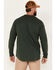 Image #4 - Hawx Men's Season Logo Long Sleeve Work Shirt, Green, hi-res