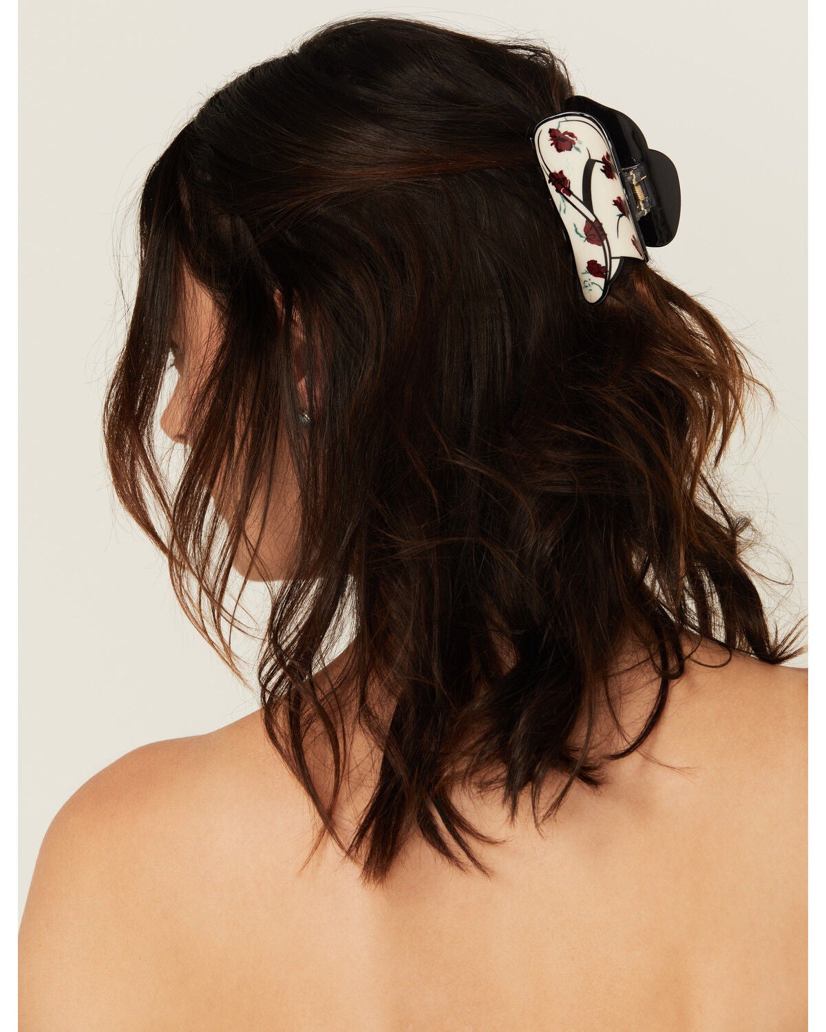 Idyllwind Women's Carissa Rose Hat Hair Clip Set - 2 Piece, White, hi-res
