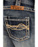 Image #4 - Cowgirl Tuff Girls' Front Seam Timeless Stretch Trouser Jeans, Blue, hi-res