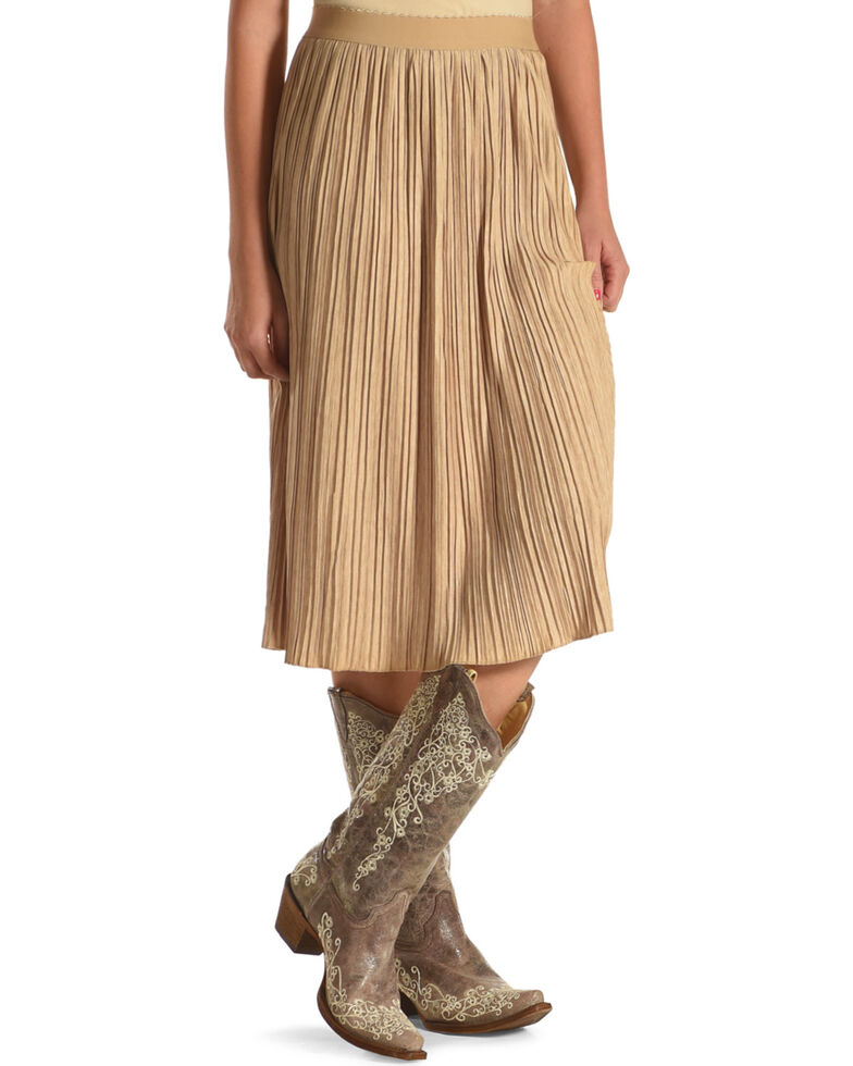 swan midi skirt