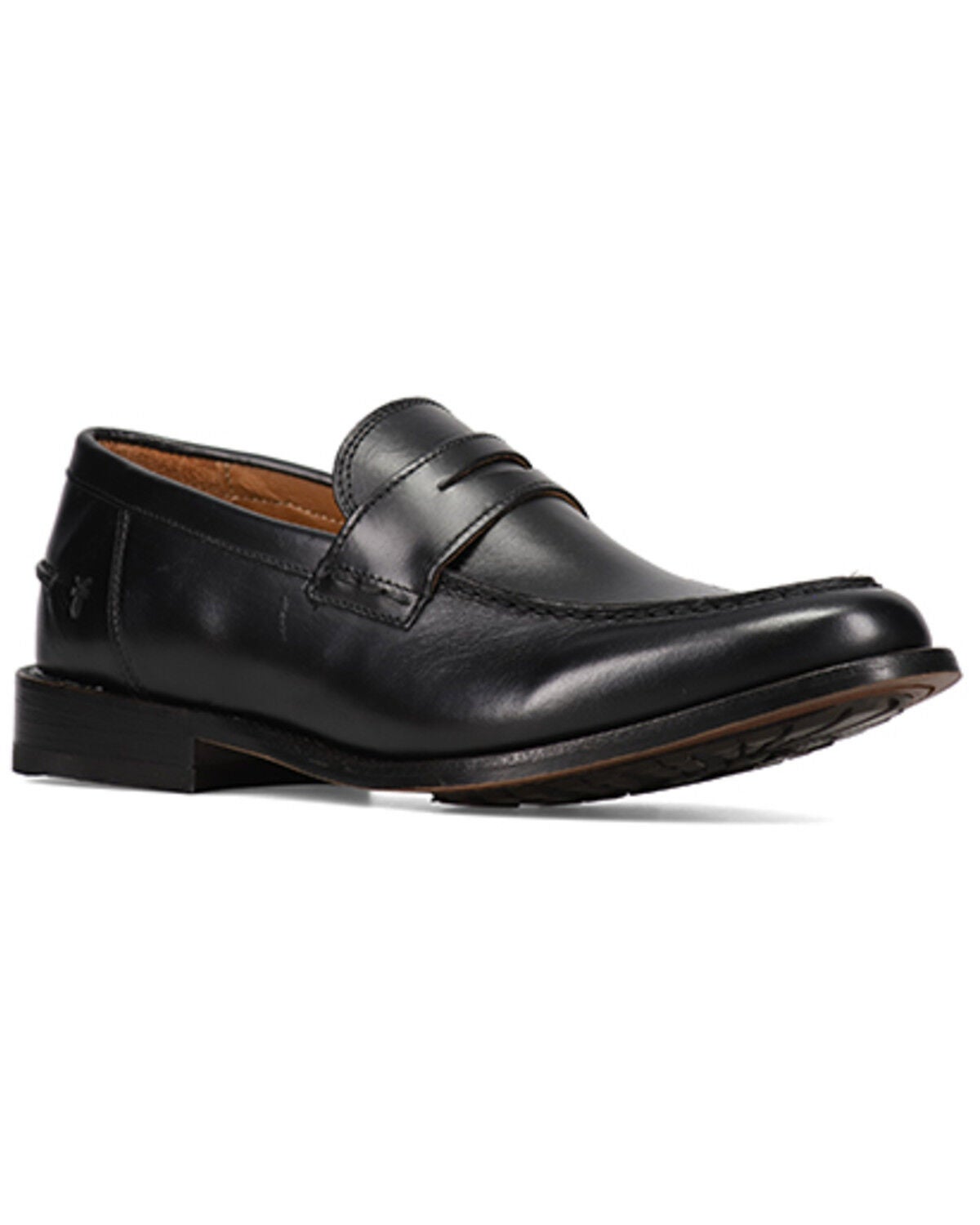 Frye Men's Tyler Penny Casual Shoes - Moc Toe, Black, hi-res
