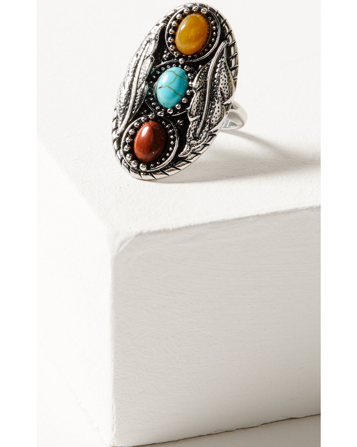 Idyllwind Women's Zuric Statement Ring, Silver, hi-res