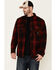 Image #2 - Hawx Men's Red Timberline Sherpa-Lined Flannel Work Shirt Jacket, , hi-res