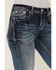 Image #4 - Grace in LA Women's Medium Wash Mid Rise Swirl Pocket Bootcut Stretch Denim Jeans , Medium Wash, hi-res