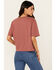 Image #4 - Cleo + Wolf Women's Brooklyn Motel Short Sleeve Graphic Tee, Oatmeal, hi-res