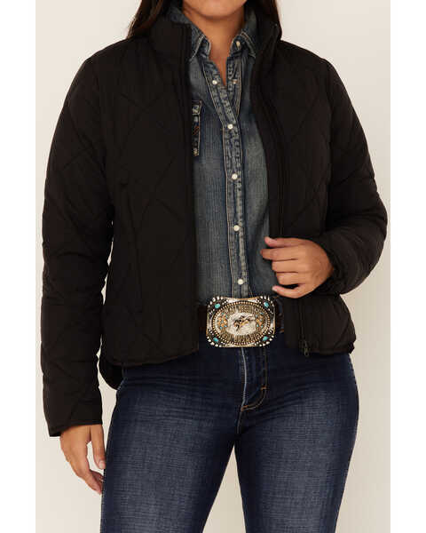 Image #3 - Shyanne Women's Quilted Zip Jacket, , hi-res