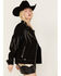 Image #3 - Boot Barn x Understated Leather Women's Sunburst Leather Jacket, Black, hi-res