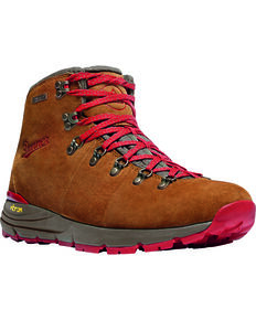 Danner Men's Brown/Red Mountain 600 Hiking Boots, Brown, hi-res