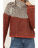 Image #3 - Cleo + Wolf Women's Color Blocked Sweater , Taupe, hi-res