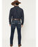 Image #3 - Ariat Men's M8 Hillcrest Matthew Dark Wash Modern Slim Straight Stretch Denim Jeans, Dark Wash, hi-res