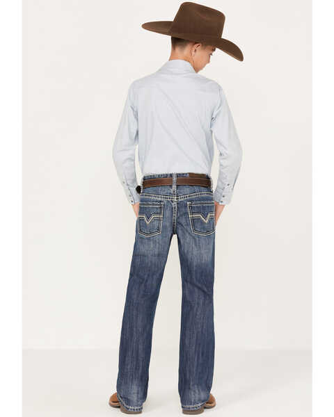 Image #3 - Rock & Roll Denim Boys' Medium Wash Vintage Regular Bootcut Jeans, Medium Wash, hi-res