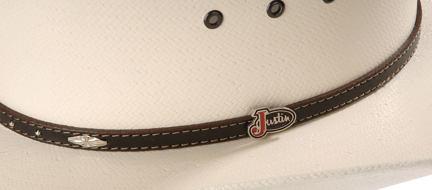 Image #2 - Justin Black Hills 20X Straw Cowboy Hat, , hi-res