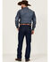 Image #3 - Blue Ranchwear Men's Bucking Horse Dark Wash Rigid Slim Straight Jeans , Dark Wash, hi-res