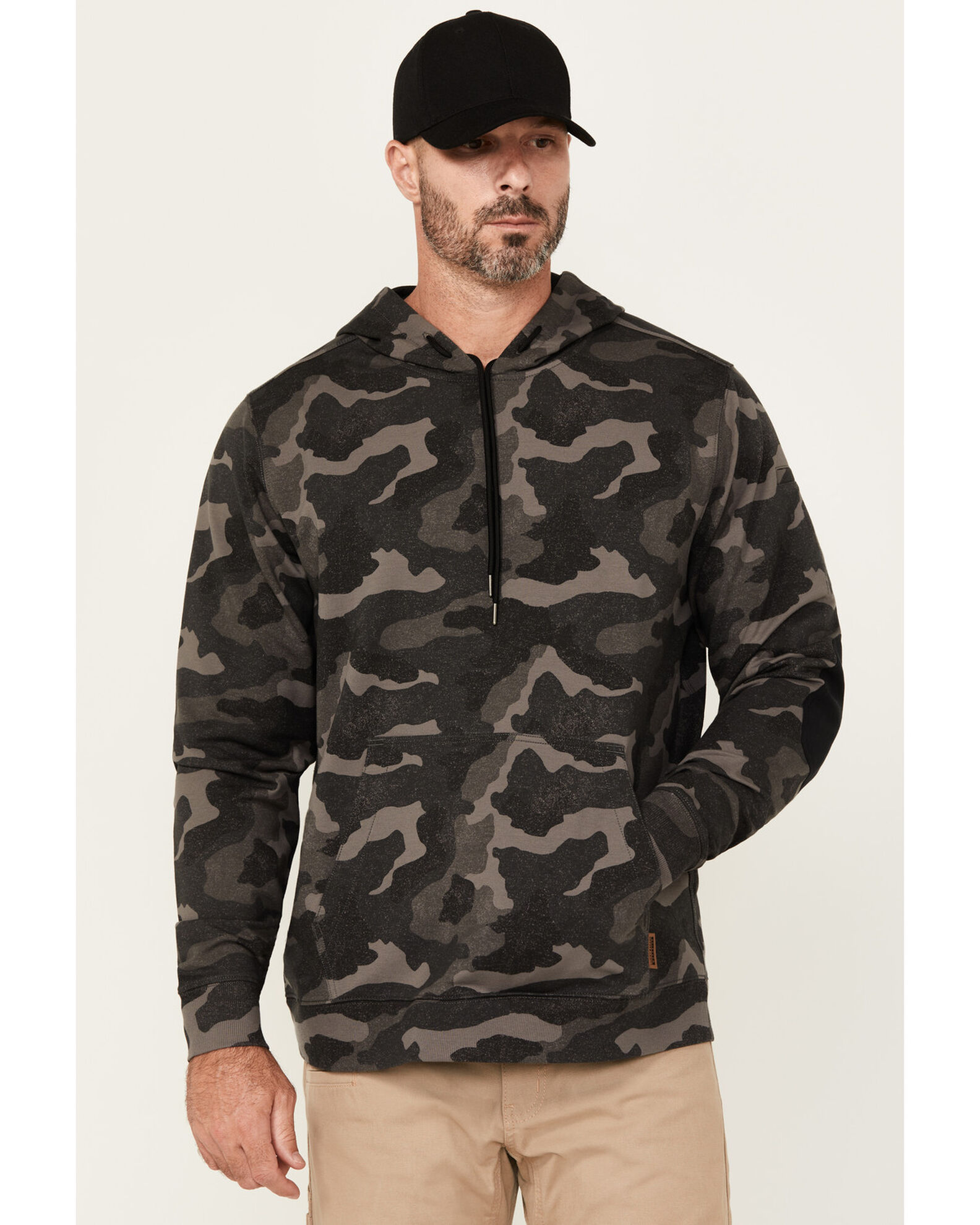 Lucky Brand Workwear Men s Camo Print French Terry Hooded Sweatshirt Sheplers