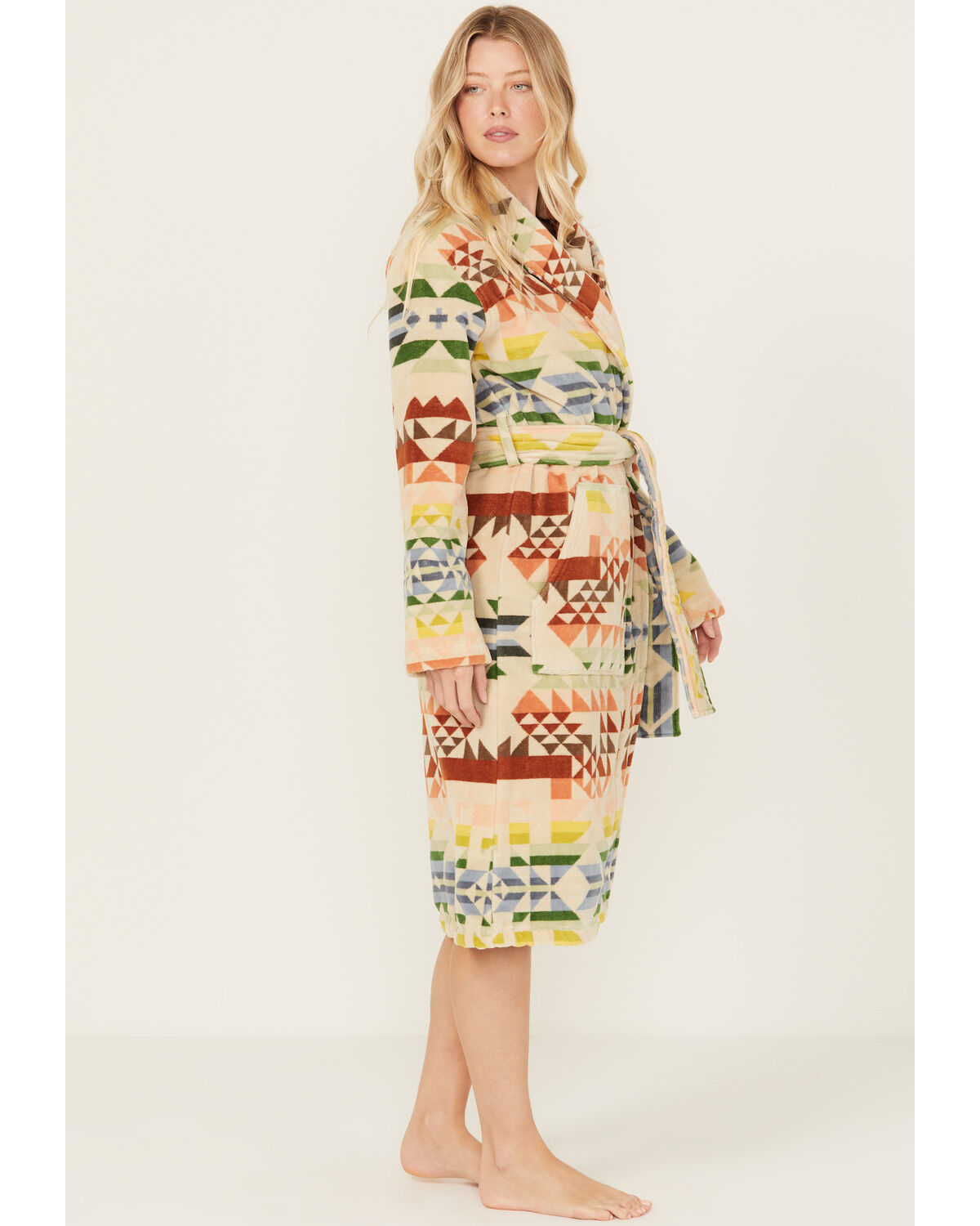 Image #3 - Pendleton Women's Print Robe, , hi-res