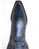 Image #6 - Idyllwind Women's Slay Exotic Python Tall Western Boots - Snip Toe, Blue, hi-res