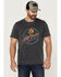 Image #1 - Flag & Anthem Men's Hot Chicken Nashville Burnout Graphic T-Shirt, Charcoal, hi-res