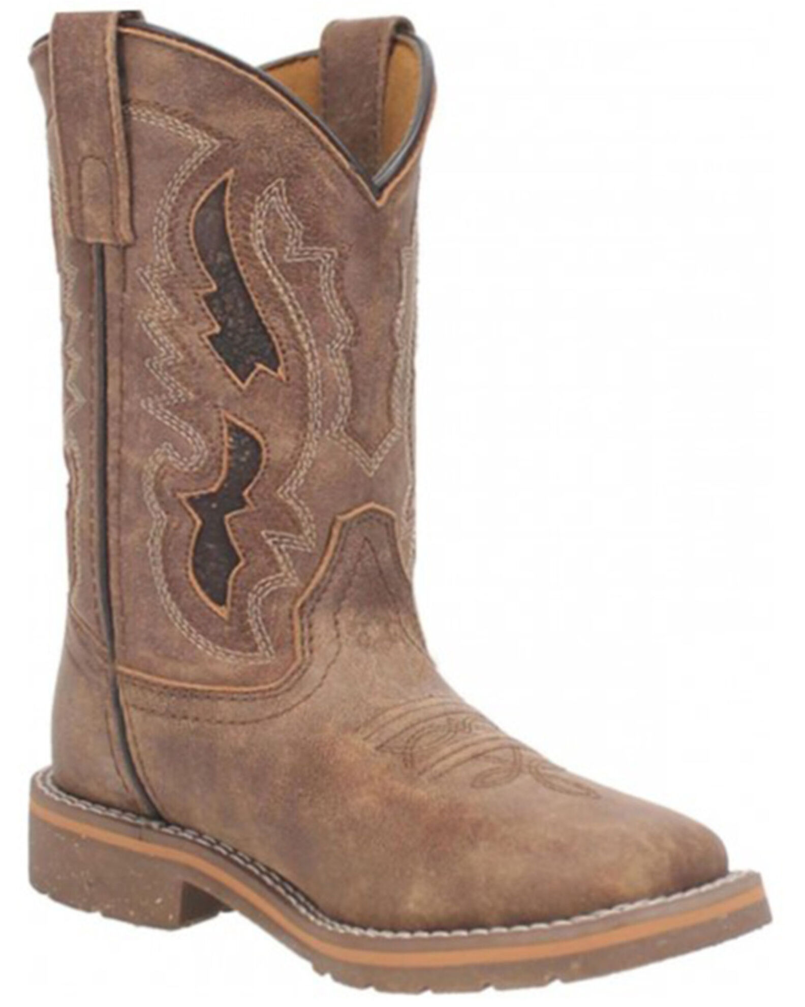 Dan Post Toddler Boys Marty Western Boots Broad Square Toe Sheplers
