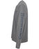 Browning Men's Solid Logan Logo Graphic Lightweight Long Sleeve T-Shirt , Grey, hi-res
