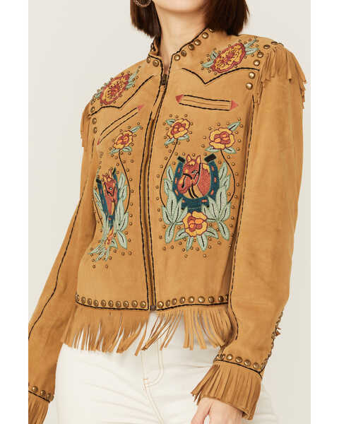 Image #2 - Double D Ranch Women's Lucky Laila Jacket, Tan, hi-res