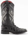 Ferrini Women's Bronco Western Boots - Square Toe, Black, hi-res