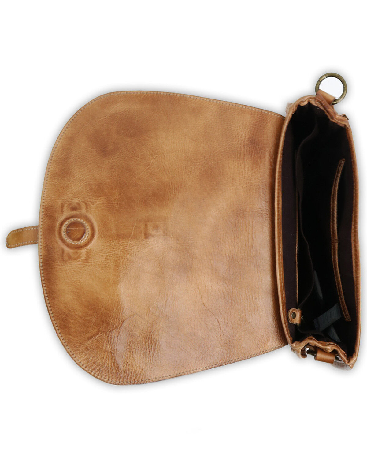 Image #4 - Bed Stu Women's Sequoia Crossbody Bag, Distressed Brown, hi-res
