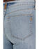 Image #4 - Ariat Women's Bridle Medium Wash High Rise Slim Straight Stretch Denim Jeans, Medium Wash, hi-res