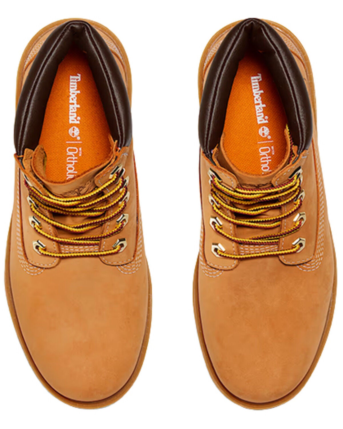 Image #5 - Timberland Women's Linden Woods 6" Waterproof Hiking Boots - Soft Toe, Wheat, hi-res