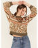 Image #1 - Driftwood Women's Mix Pattern Crewneck Sweater , Olive, hi-res