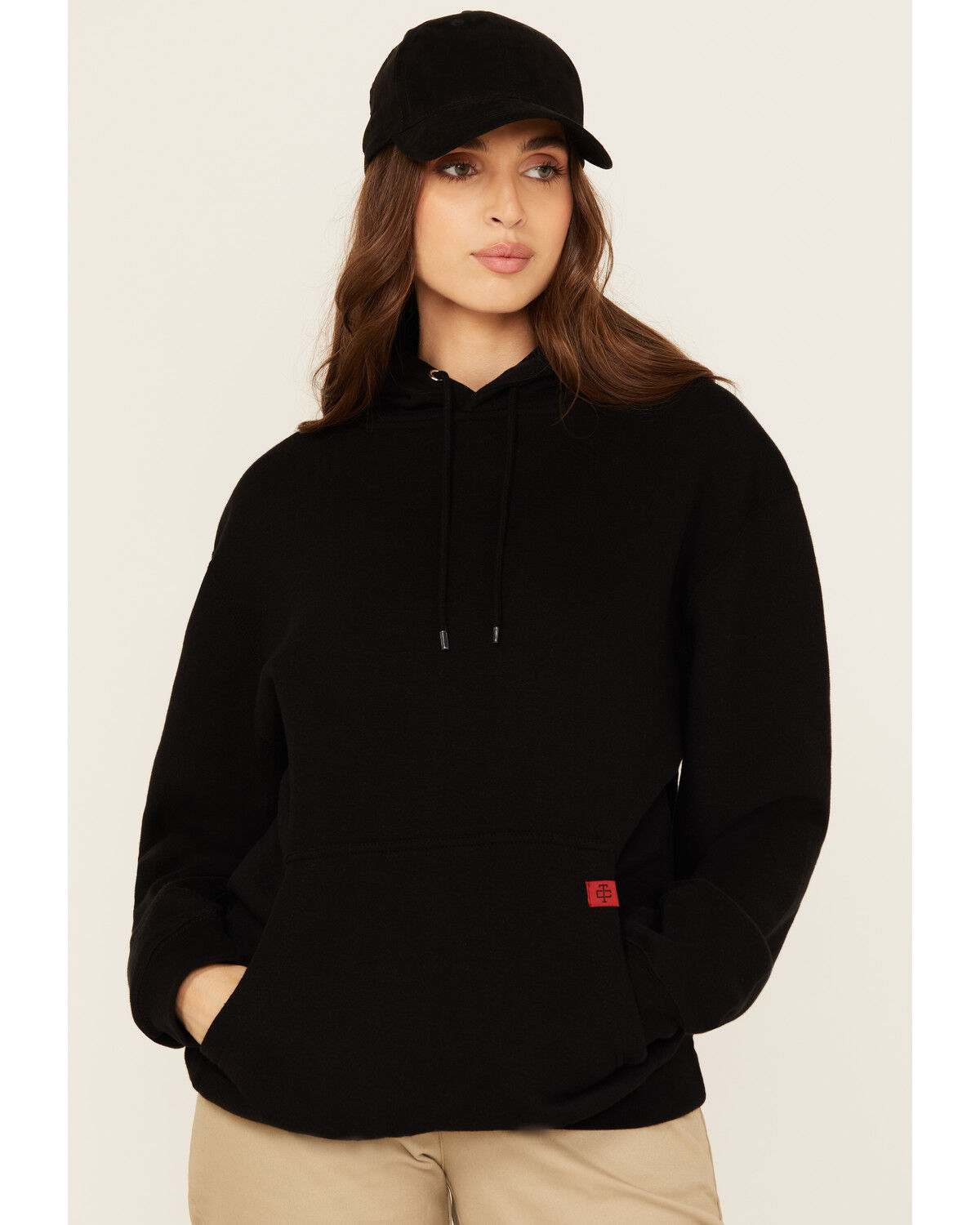 Image #2 - Troll Co Women's Juno Hoodie, Black, hi-res