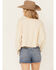 Image #4 - Cleo + Wolf Women's Athena Long Sleeve Cropped Mock Neck Graphic Tee, Oatmeal, hi-res