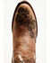 Image #6 - Shyanne Women's Weslia Western Booties - Round Toe, Honey, hi-res