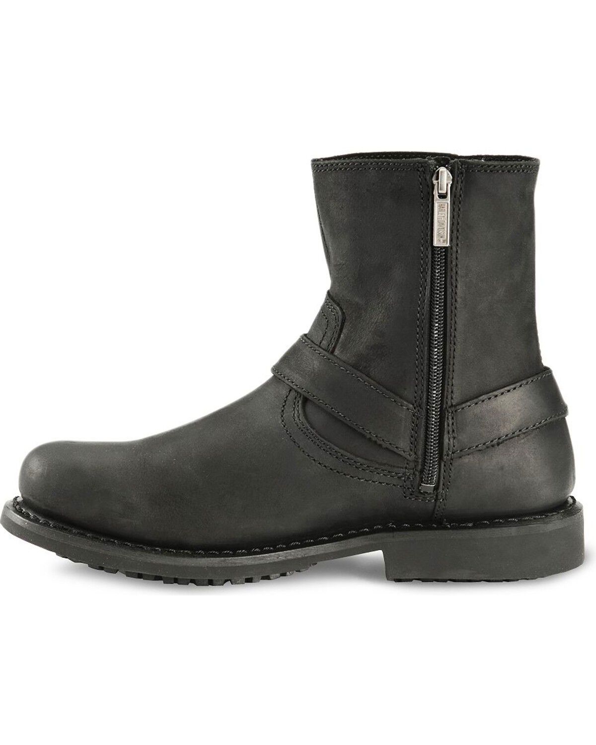 Image #3 - Harley Davidson Ranger Scout Pull-On Harness Boots, Black, hi-res