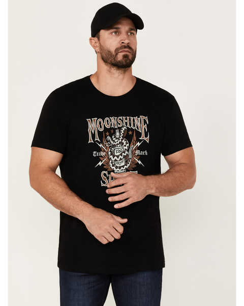 Image #1 - Moonshine Spirit Men's Venom Proof Graphic Short Sleeve T-Shirt, Black, hi-res