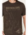 Image #3 - Brothers and Sons Men's Mountain Base Embroidered Short Sleeve Graphic T-Shirt, Dark Brown, hi-res