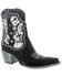 Image #1 - Old Gringo Women's Lazzo Cowboy Western Boots - Snip Toe, Black/white, hi-res